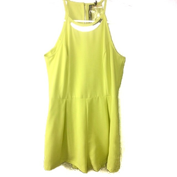 Andree by Unit Other - 💖BOGO! Andrée Neon Chartreuse Romper L